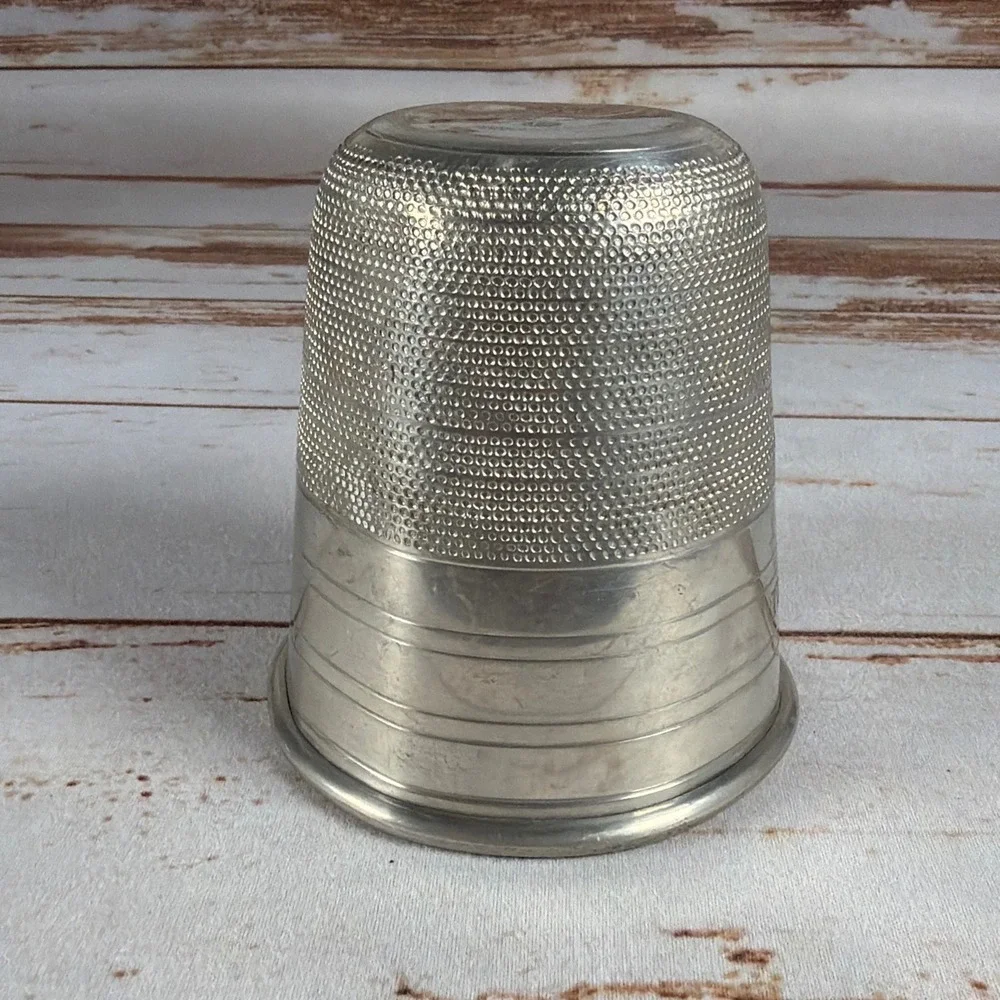 Vintage A & Co Fine English Pewter Just A Thimble Full Shot Glass Sheffield UK